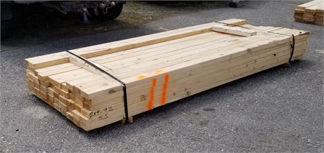 (Bunk #11) - 2x4x92 Lumber...55pcs