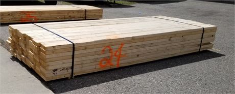 (Bunk #24) - 2x6x104 Lumber...72pcs