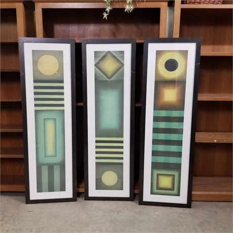 Home Decor Wall Art Trio - 18 x 48