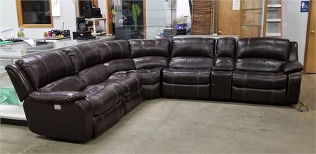 Electric Reclining Sectional Sofa - 11ft x 10ft (Can be configurated)