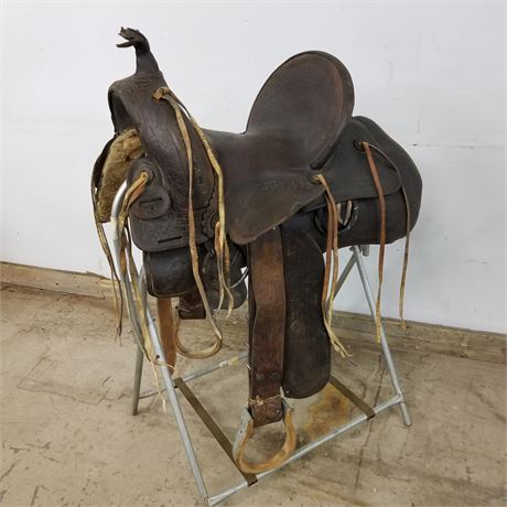 12" High Back Saddle