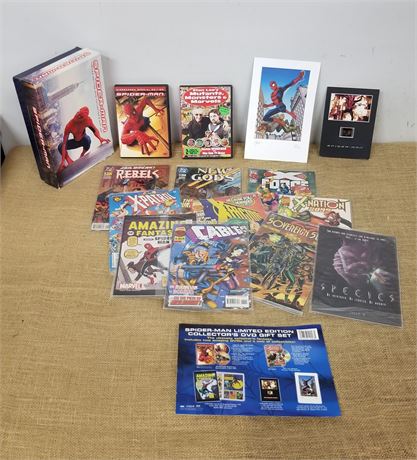 Collectible  Spiderman Memorabilia & Comics