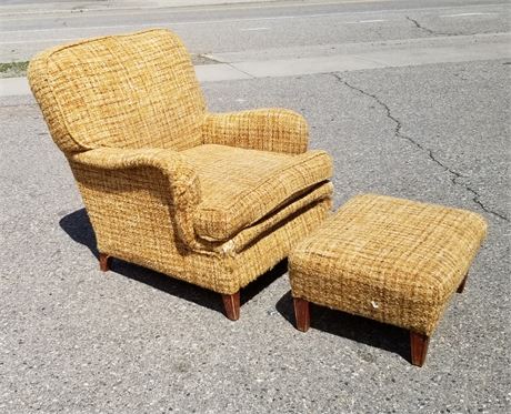 Chair & Ottoman