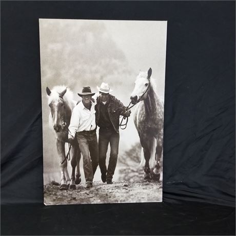 Horse & Rider Print - 23x35