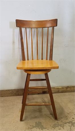 Wood Swivel Stools -25" Chair Height