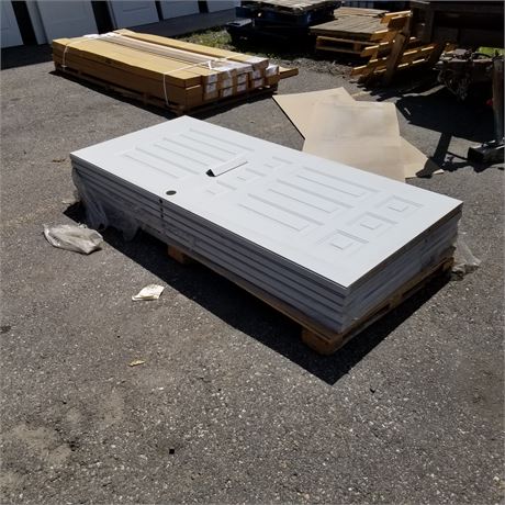 5 Steel Clad Solid Core Door Slabs - 79 1/4 x 36