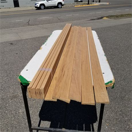 3" x 90" Hardwood Base Trim - 14pcs