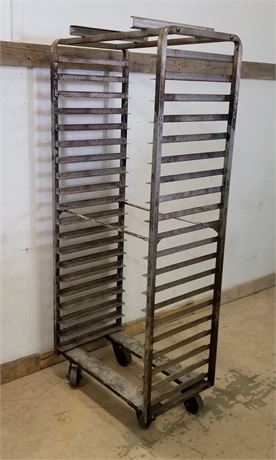 Rolling Sheet Pan Rack - 18x28x70