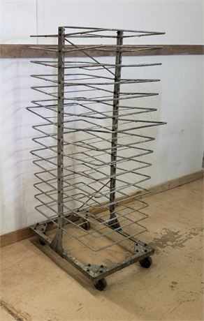 Rolling Sheet Pan Rack - 24x40x71