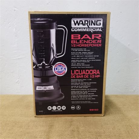 New in Box  48 Oz. Waring Bar Blender