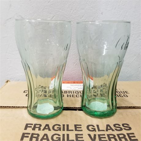 Classic Coca-Cola Glasses - 12pc