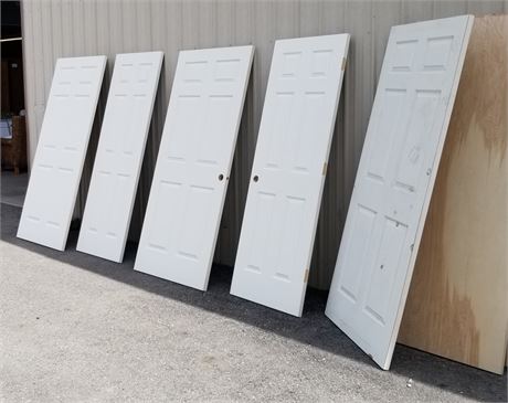 5 Foam Core Door Slabs - 28x80  & 36x80