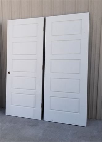 2 Foam Core Door Slabs - 32x80