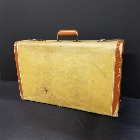 Vintage Leather Suitcase