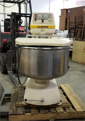 Commercial German Kemper Mixer - 200lb. Doughnut Dough Capacity - 3 Phase