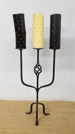 Wrought Iron Candle Holder