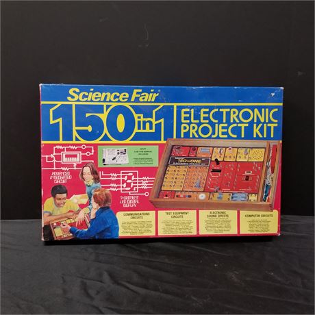 Vintage Science Fair Electronic Project Kit