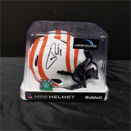 Signed Cincinnati Bengals Helmet w/ Cert.