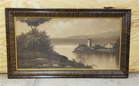 Vintage Framed Original Painting