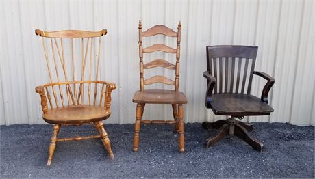 Vintage Chair Trio