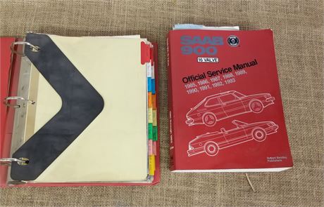 Saab Repair Manual & Notebook