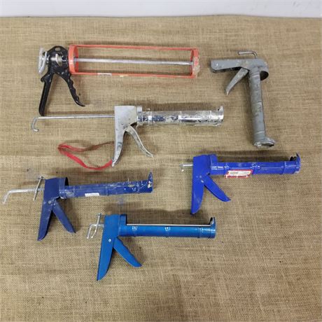 Assorted Caulking Guns