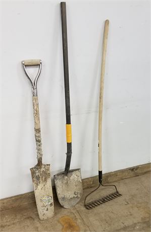 Shovels & Rake Trio