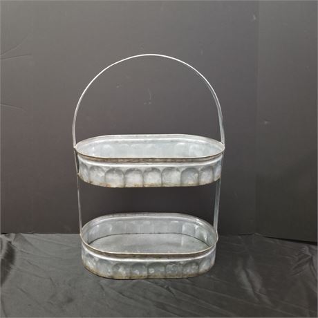 Metal Tiered Basket