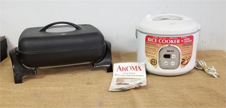 Electric Frying Pan & Rice Cooker