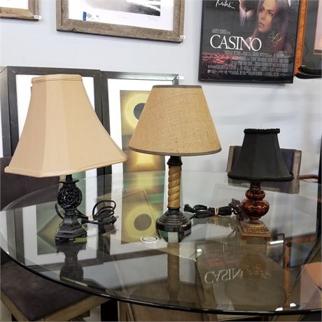 Table Lamp Trio