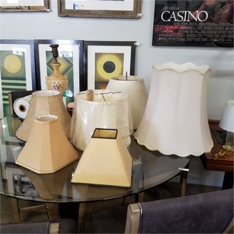 Assorted Lamp Shades