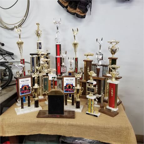 Assorted Hot Rod Trophies