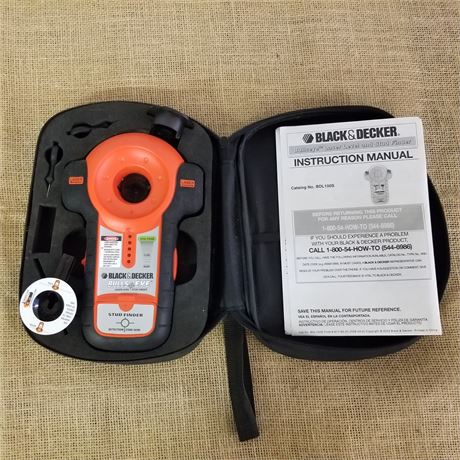 Black & Decker Stud Finder & Case