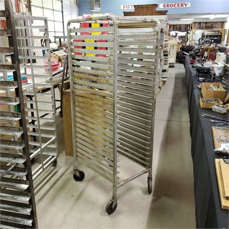 Rolling Bakers Rack...27x18x67"