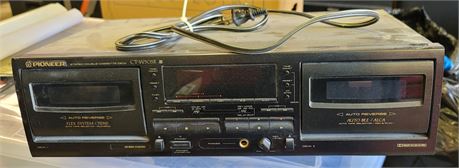 Pioneer Stereo Double Cassette Deck