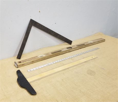 Level/T-Square/Square/Measuring Stick