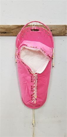 Native American Cradle Board (pink)