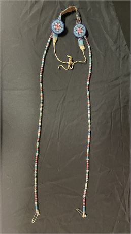 Native American Beaded Headpiece -28" from the Medallions