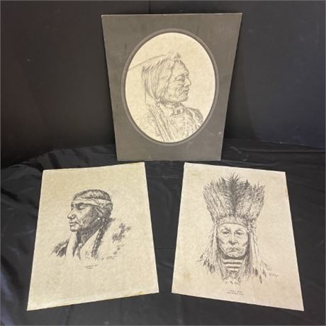 3  Signed Drawing by: B. Johnson