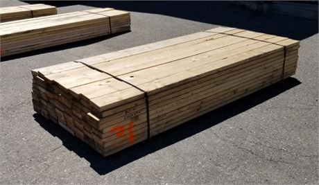 (Bunk #31) 2x6x104 Lumber - 80pcs.