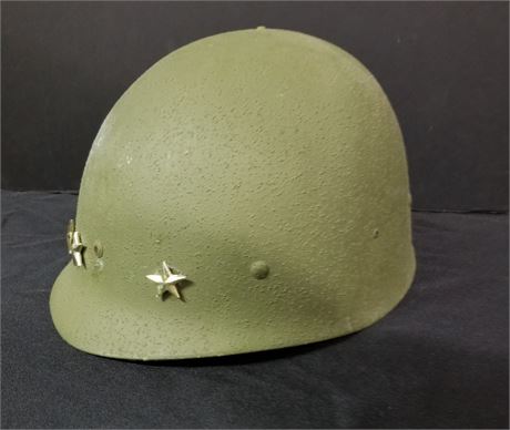 Vintage Ground Troop Helmet w/ General's Stars