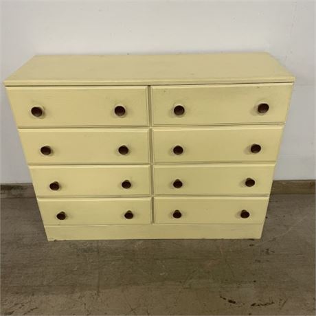 1960's Era 8 Drawer Dresser - 46x15x25