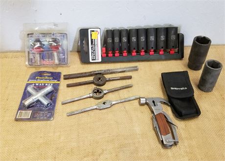 Assorted Threaders, Power Bits, Impact Sockets