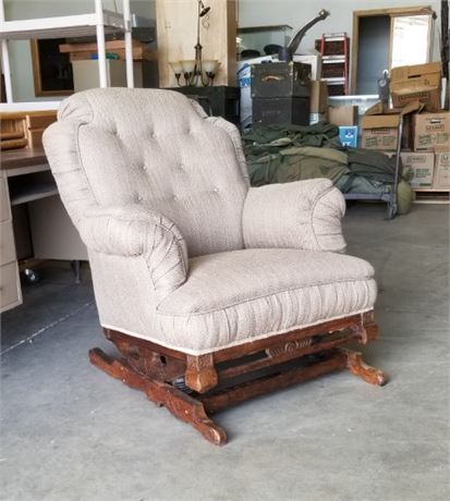 Antique Tufted Rocker