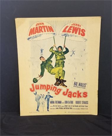 Vintage Movie Poster Card - 14x17