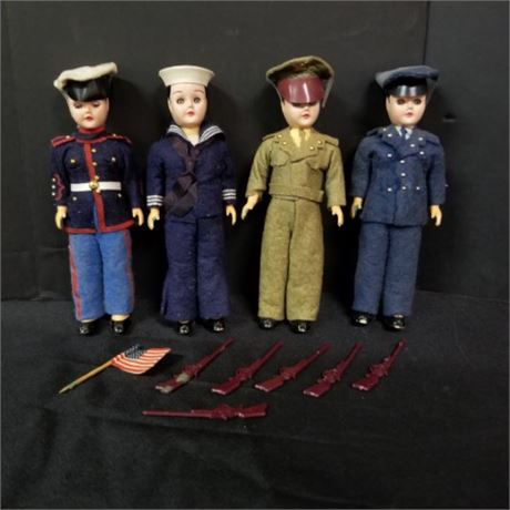 Vintage Armed Services Dolls