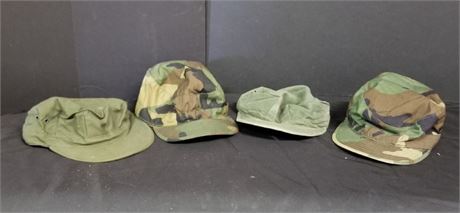 4 Military Caps