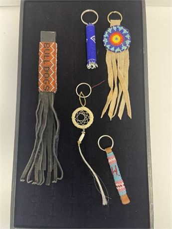 Assorted Native American Key Rings