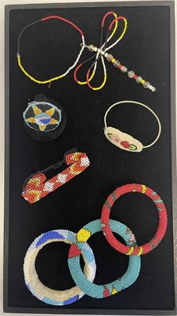 Assorted Native American Beaded Jewelry