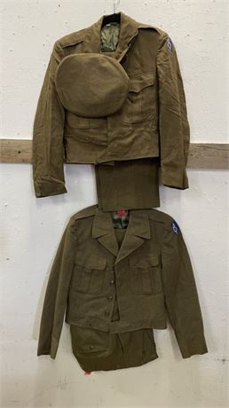 2 Army Short Jacket Uniforms